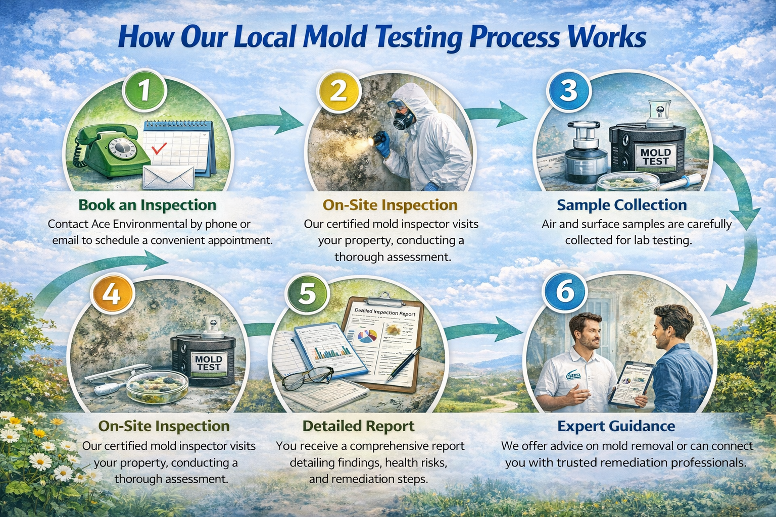 Mold testing process